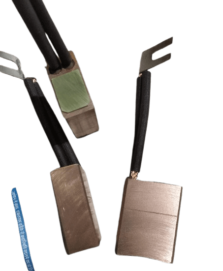 65 X 50 X 25 MM Copper Carbon Brush for Ac motor