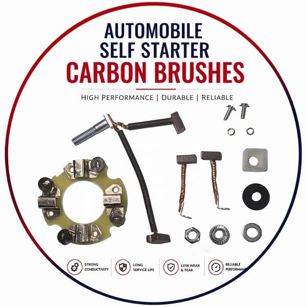 Automobiles Self Starter Carbon Brush