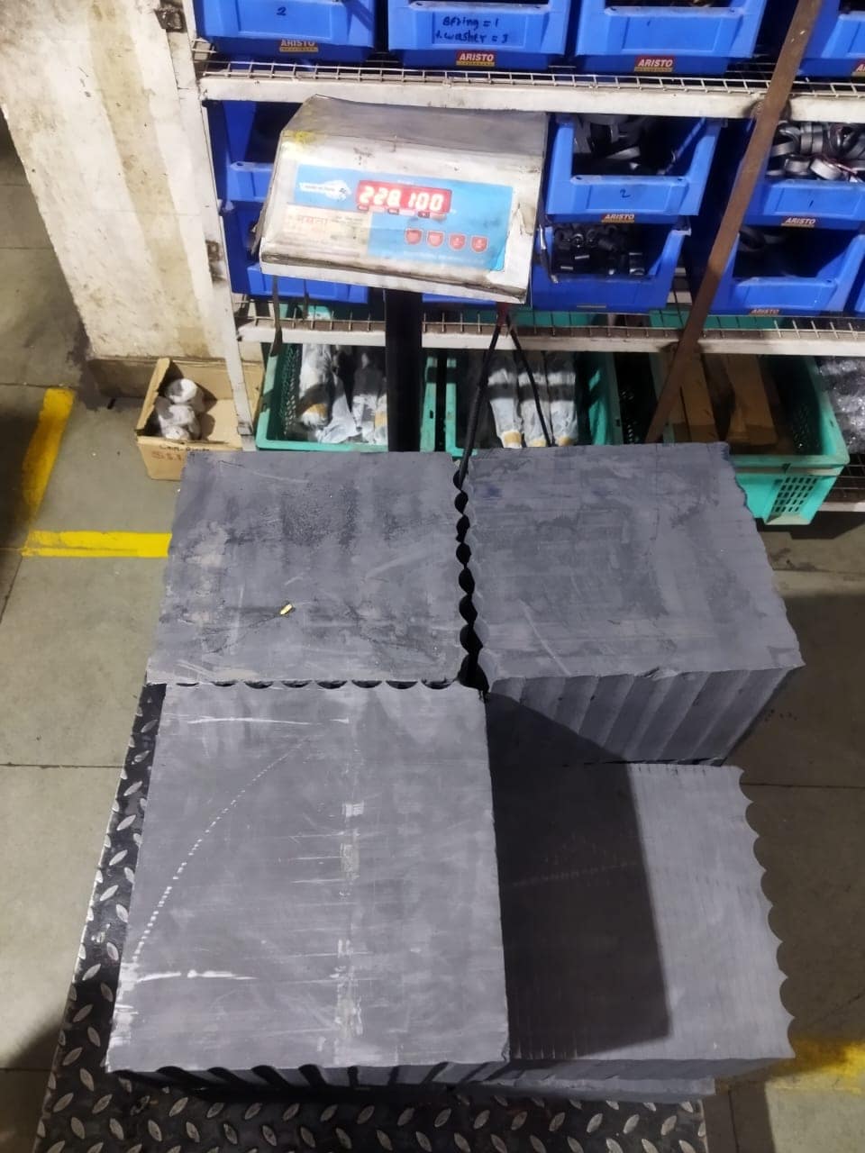 carbon vane raw material